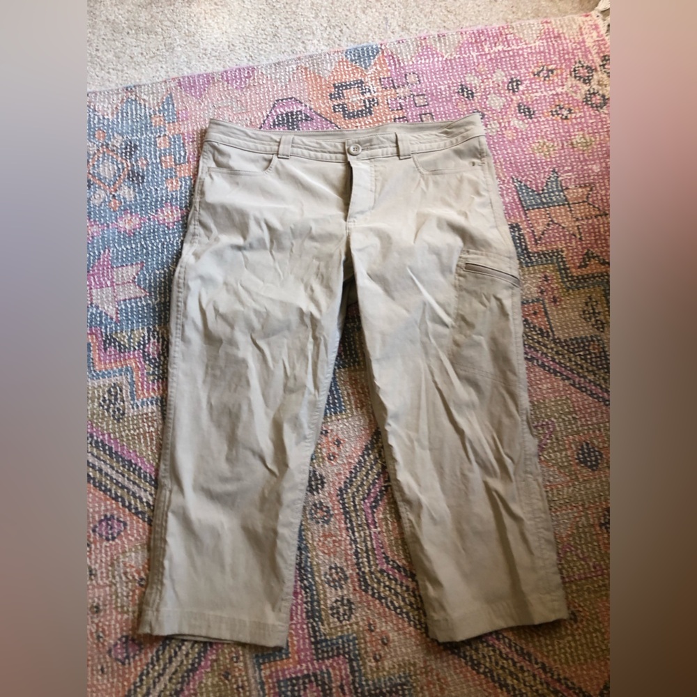 Eddie Bauer Khaki  Trail Hiking Pants women 12